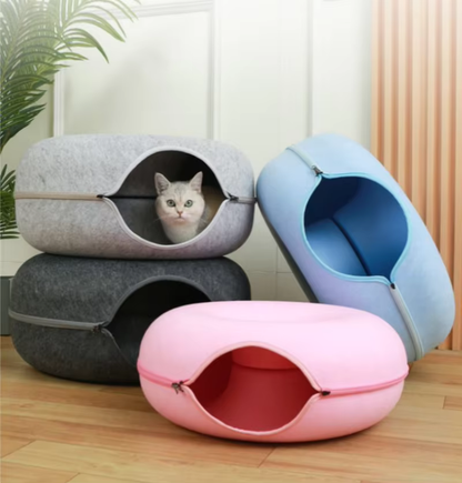 Purrfect Donut Tunnel House